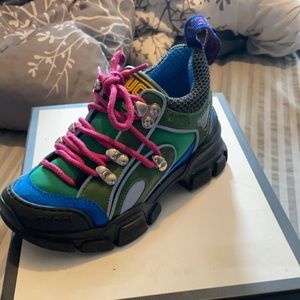 Kids Gucci Sneakers Worn Twice Size 28